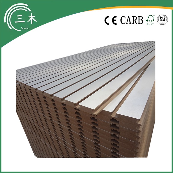 Grooved MDF